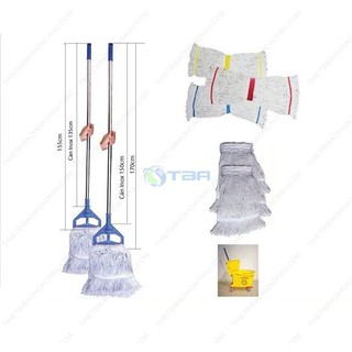 Cây lau sàn ướt dạng Kẹp - thân Inox cao cấp