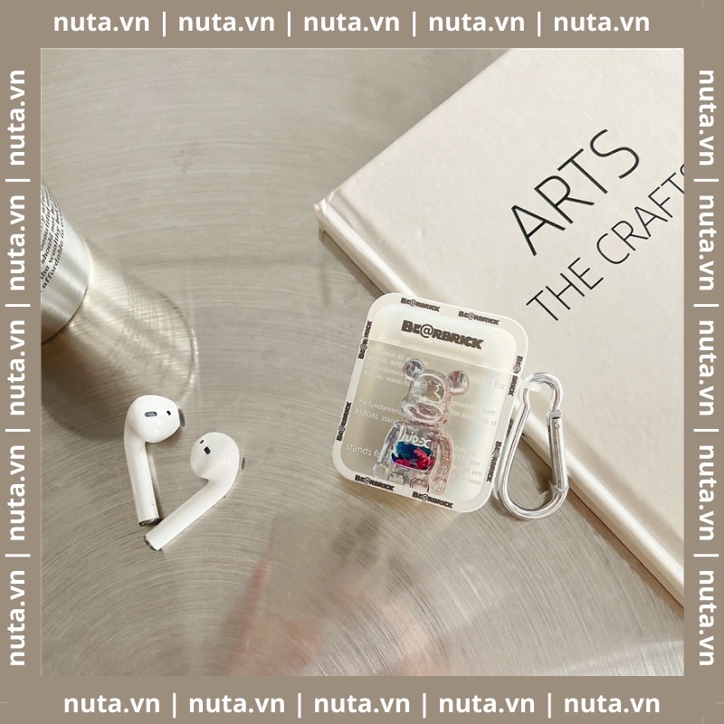 Vỏ bảo vệ tai nghe bluetooth Airpods bằng Sillicone dẻo, ốp Case cute, Airpods 2/pro - ỐP NHỰA CỨNG