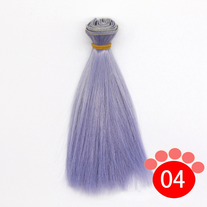 Tóc Giả Dài Thẳng Cho Búp Bê bjd 15*100cm 25*100cm