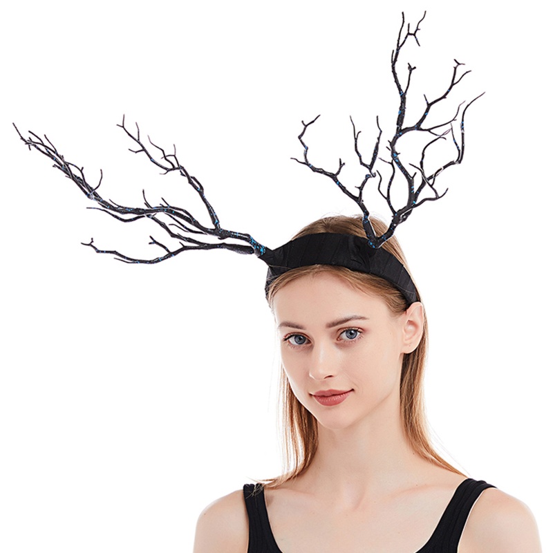 Cài Tóc Nhựa Hình Sừng Tuần Lộc Hoạt Hình Cho Bé Gái