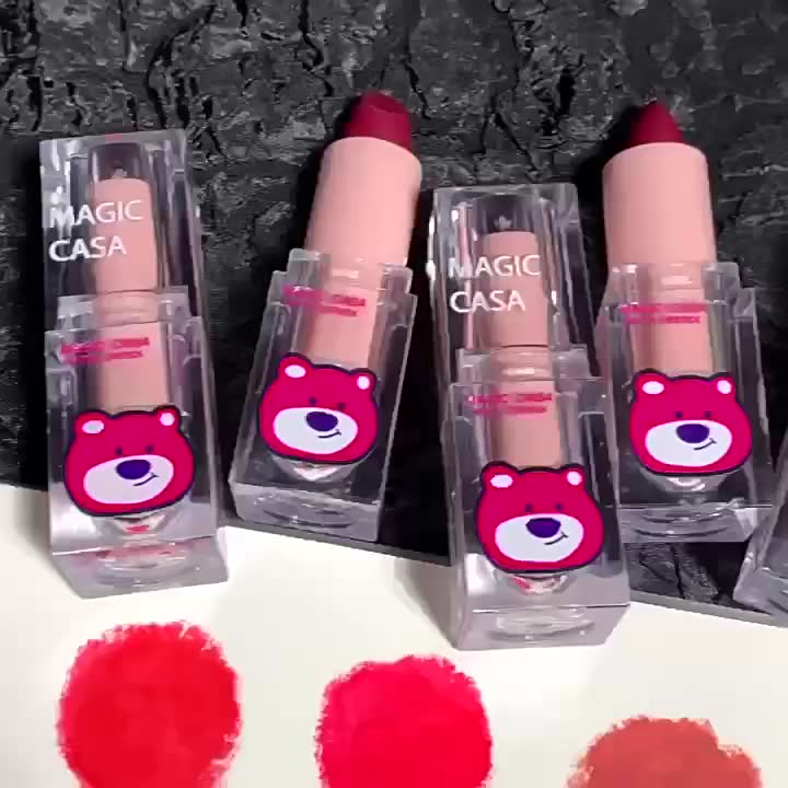 Son Môi MAGIC CASA Raspberry Bear Chất Son Mịn Như Nhung | BigBuy360 - bigbuy360.vn