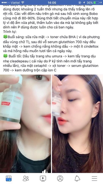 Huyết thanh trắng da 7Day