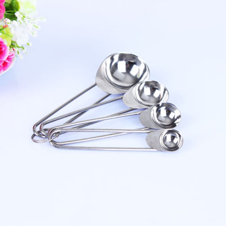 [HÀNG CÓ SẴN] Bộ Thìa Đong Inox set 4 cái, Thìa/Muỗng Đong Đo Lường Nhà Bếp Tiện Dụng