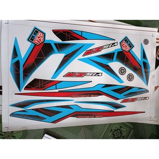 Tem rời ex 150 y15zr xanh ngọc đen