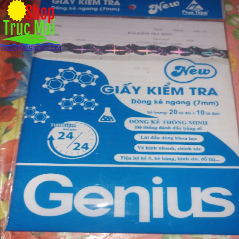 Giấy kiểm tra Genius