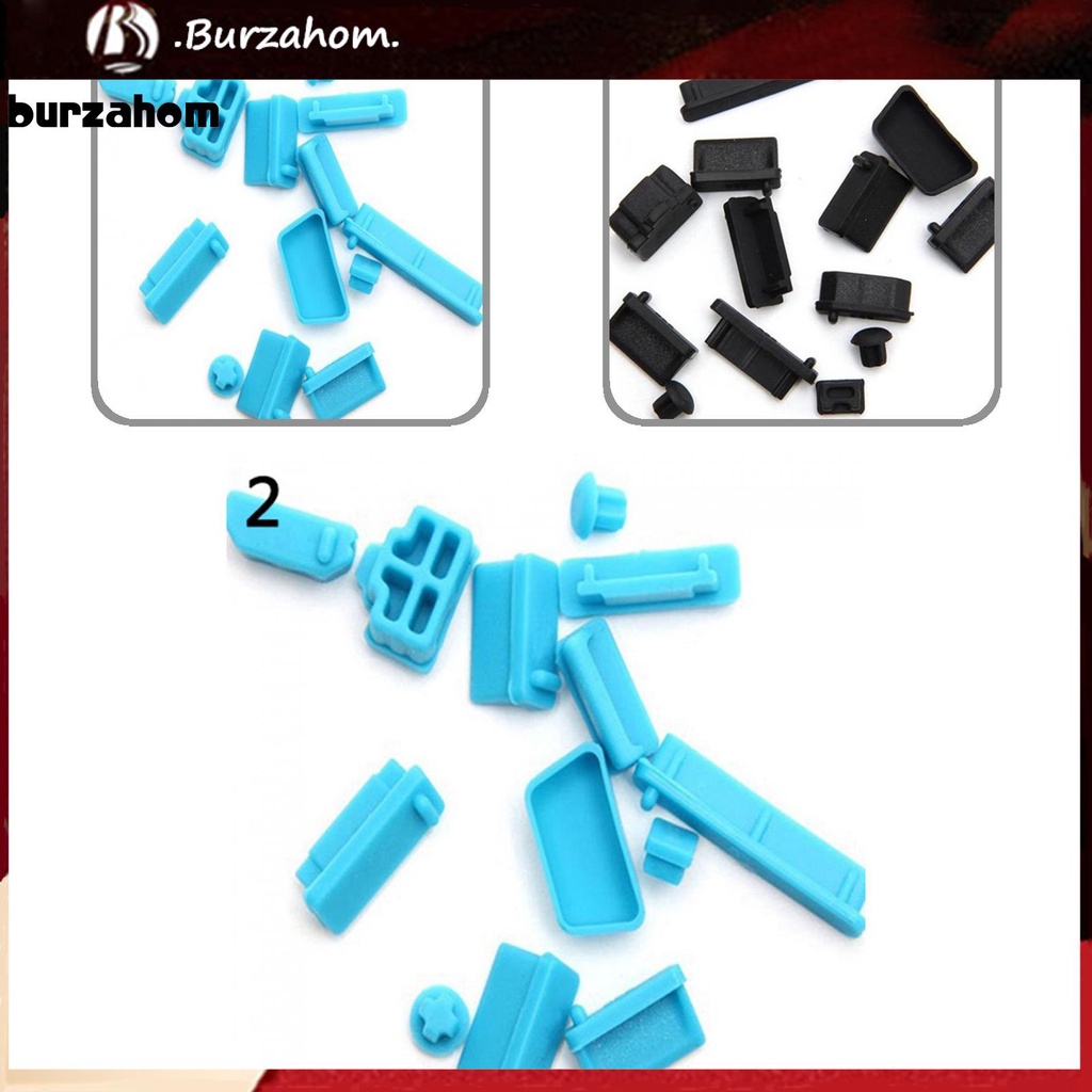 Set 13 nút silicone chống bụi cho laptop notebook