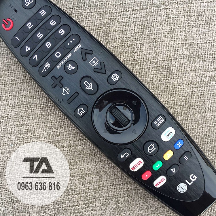 Điều khiển tivi LG giọng nói 2019 MR19 chính hãng theo tivi