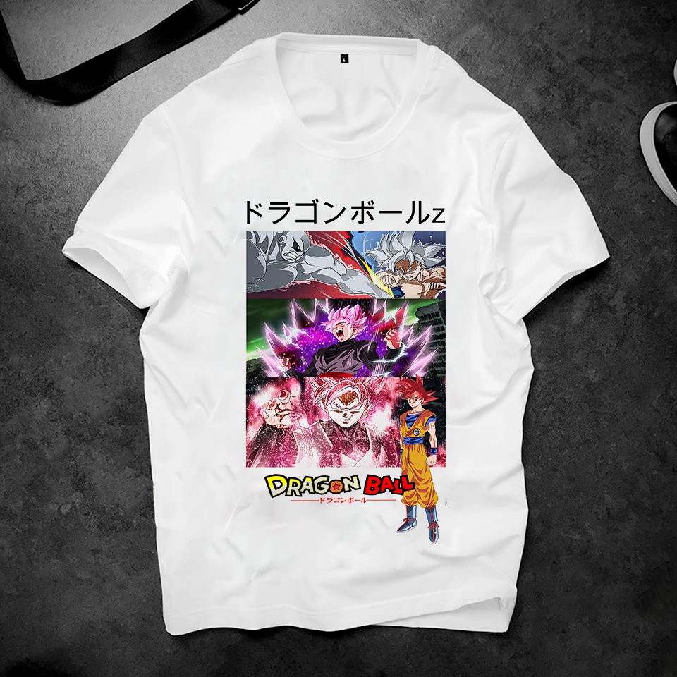 Áo thun form rộng unisex hình GoKu chất vải đẹp2019ts777