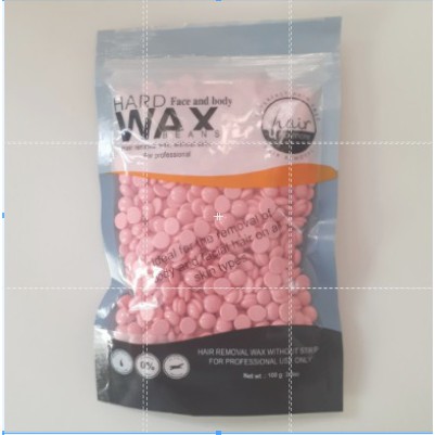 (Free que gỗ) Sáp wax lông nóng dạng hạt đậu Viên Hard Wax Beans 100g cao cấp