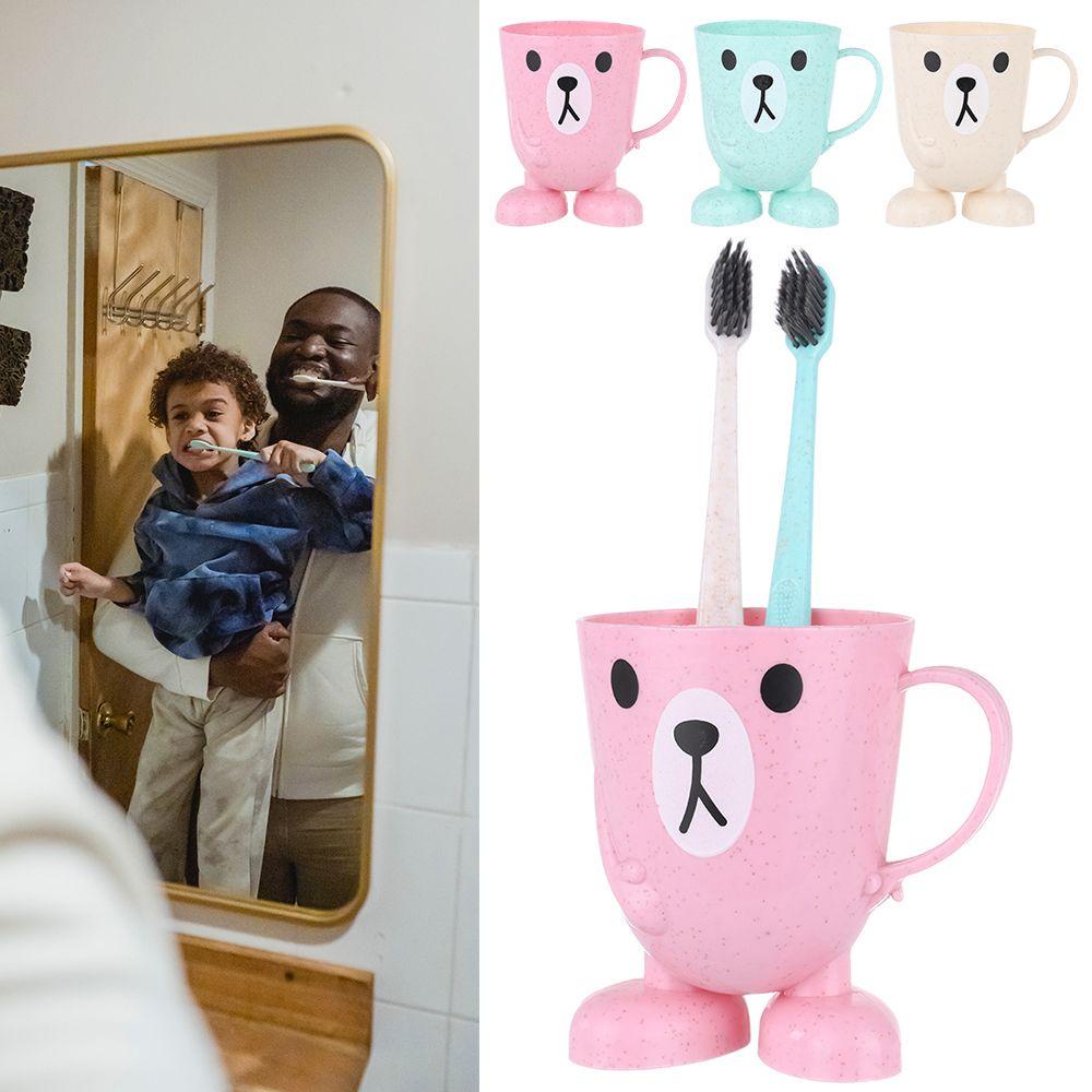 Giá Đỡ Bàn Chải Đánh Răng Cốc Súc Miệng Cầm Tay Tiện Lợi Dành