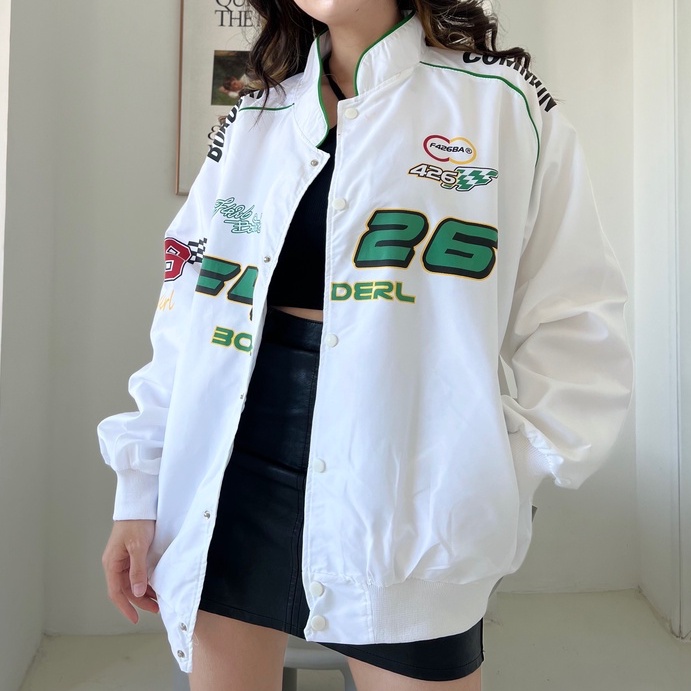 Áo khoác Bomber Jacket F426 unisex nam nữ