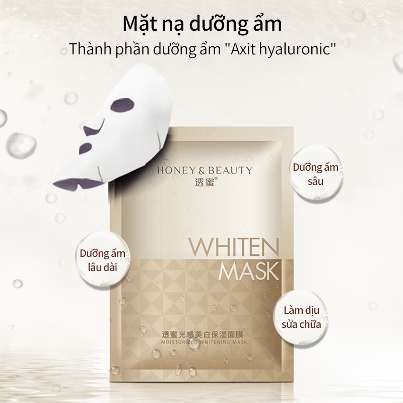Mặt nạ Honey&Beauty làm trắng dưỡng ẩm và phục hồi cho da 20ml | BigBuy360 - bigbuy360.vn