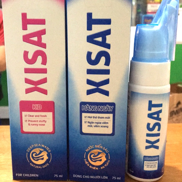 XỊT MŨI XISAT 75ml