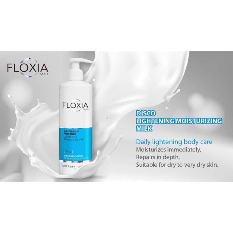 SỮA DƯỠNG THỂ SÁNG DA FLOXIA LIGHTENING MOISTURIZING MILK 500ml