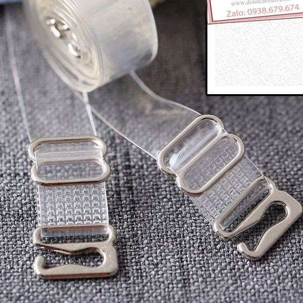 Cặp Dây Áo Ngực Trong DUDIA Bản Dẹp 1cm - Dây Áo Sợi Phở