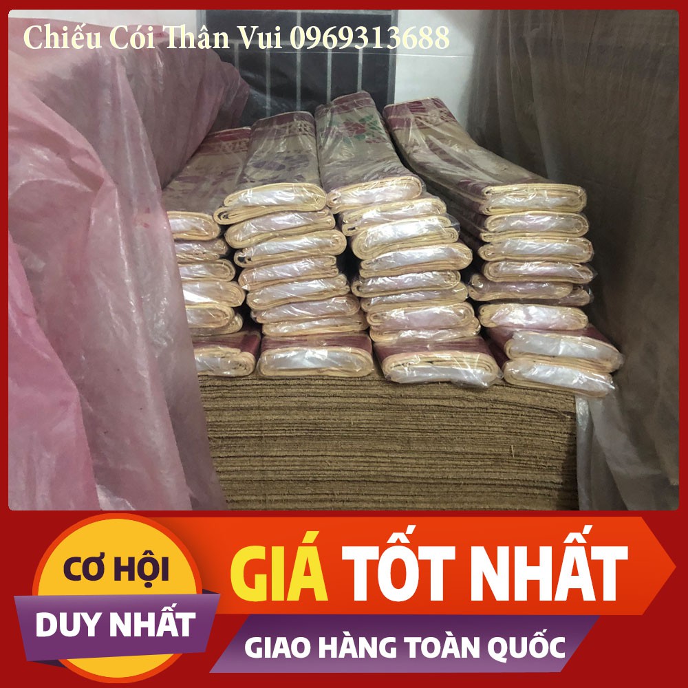 Chiếu Cói ❤️FREESHIP❤️ Chiếu Thái Bình In Gấm  0,8/1m2/1m5/1m6/1m8/2m2