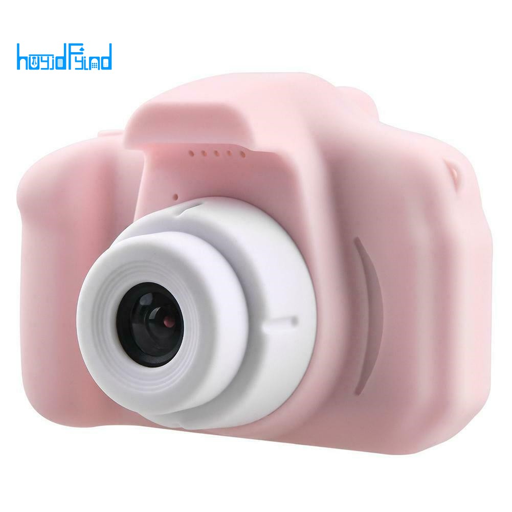 X2 Children Mini Video Camera 2 Inch Digital Photo Camera Screen Chargable Digital Mini Camerafor Kid Gift (Pink)