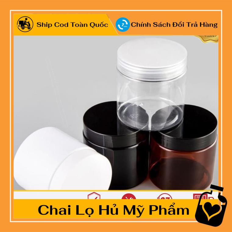 Hủ Đựng Kem ❤ TOP GIÁ RẺ ❤ Hũ nhựa pet 200g đựng mỹ phẩm, thực phẩm, đồ khô, ngũ cốc