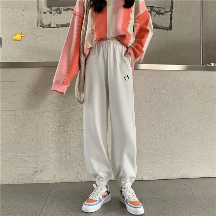 (HCM) QUẦN NỈ THÊU FORM RỘNG , CHẤT NỈ THỜI TRANG HÀN QUỐC FORM RỘNG - SIÊU XỊN CHO CÁC BẠN TRẺ KM FASHION