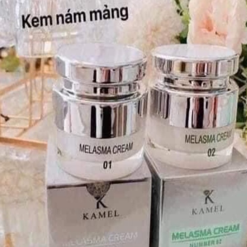 Bộ đôi Kem Nám Mảng Melasma KAMEL 15g Tái Tạo Da, Loại Bỏ Nám Sạm, Làm Sáng; Đều Màu Da KARMEL OFFICIAL