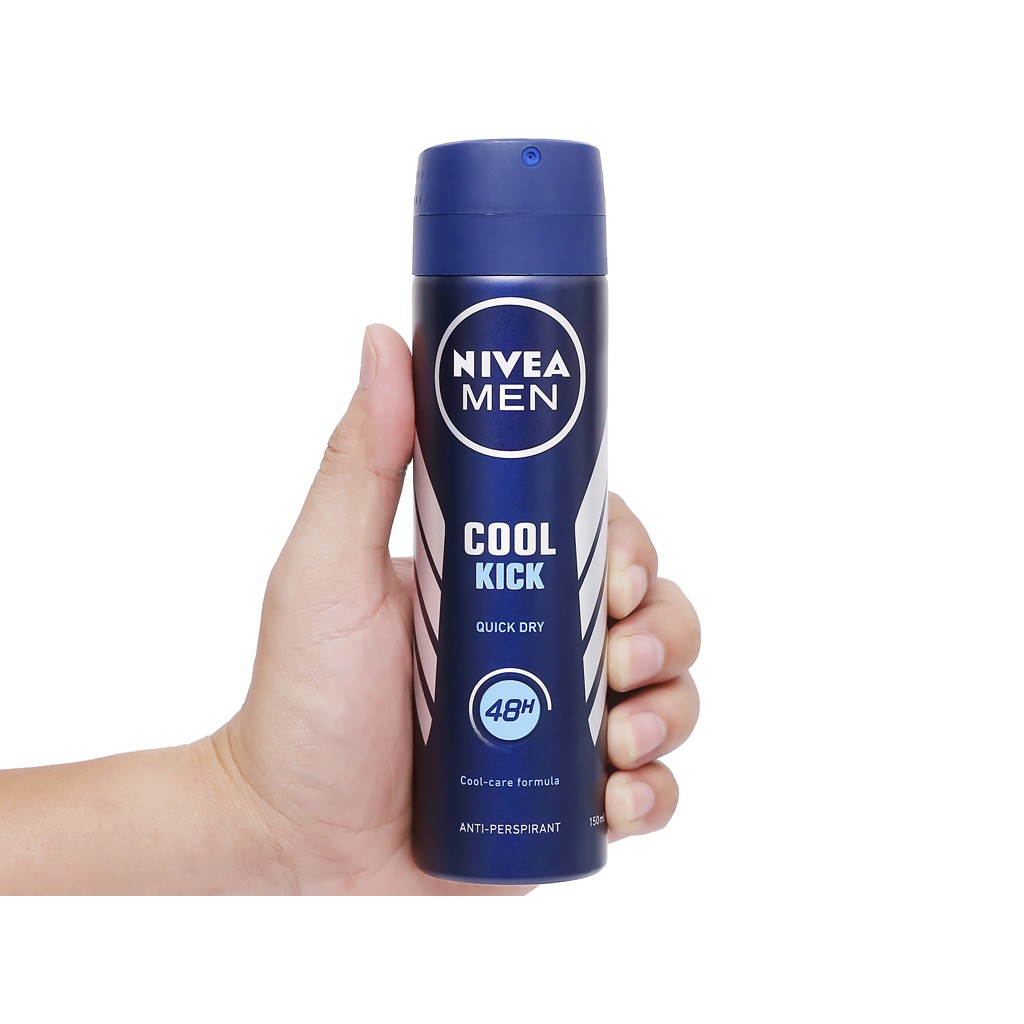 Xịt khử mùi nivea men Cool Powder 150ml