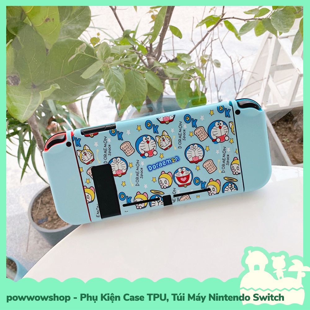 [Sẵn VN - Hỏa Tốc] Set Phụ Kiện Case TPU Dẻo, Túi Đựng Máy Cho Máy Game Cầm Tay Nintendo Switch Donuts Dore Dore