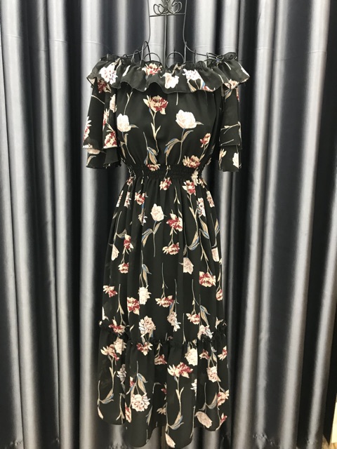 ĐẦM MAXI TAY CÁNH TIÊN 2 TẦNG (nhiều màu Khách đặt hàng ib shop check hàng còn-hết nhé) | BigBuy360 - bigbuy360.vn