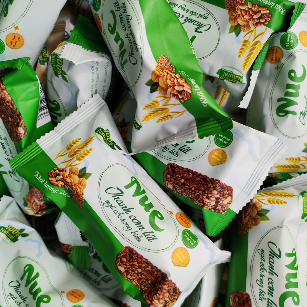 Thanh Cơm Lứt  vị chà bông _ rong biển túi 135g