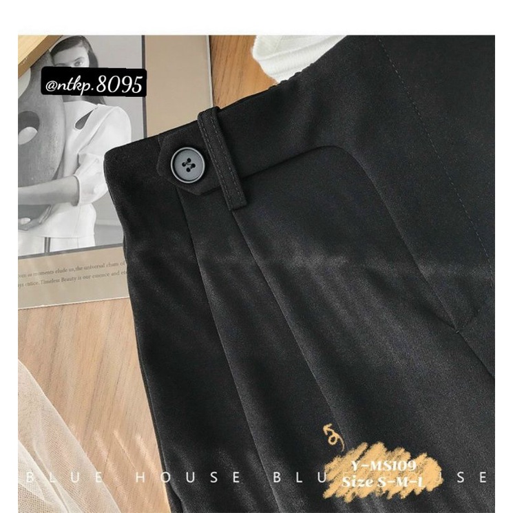 QUẦN TÂY KIỂU NÚT LỆCH LƯNG CAO