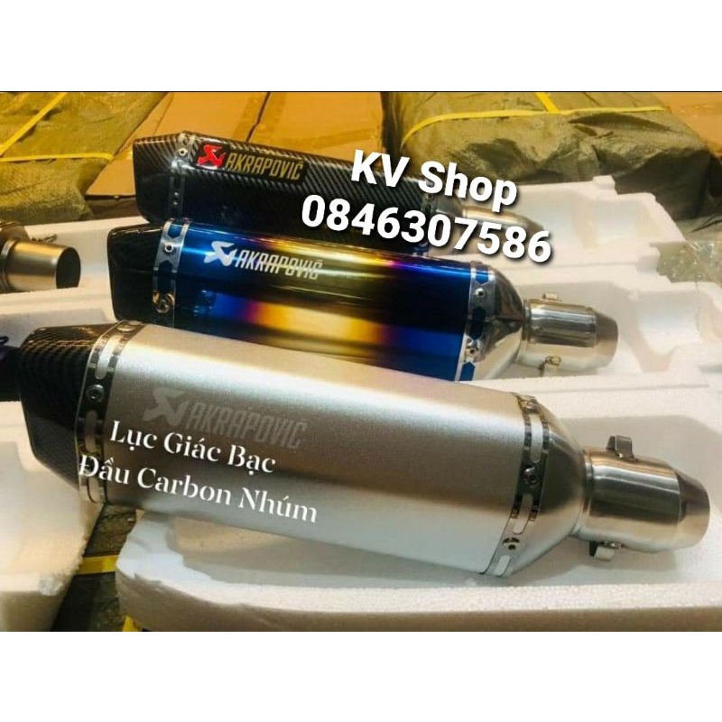 Pô AK Lục Giác - Pô Akrapovic lục giác