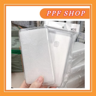 Ốp lưng Silicon cho Galaxy M31 mới 2020 trong suốt