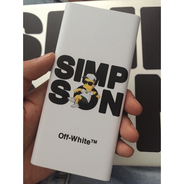 Decal dan laptop V.NO SKIN Off-White Simpson cao cấp dành cho laptop dell/asus/acer/hp | BigBuy360 - bigbuy360.vn