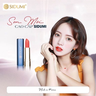 💄son môi sidumi 3 cấp độ - lì, dưỡng, lì không khô môi giúp môi mềm mịn
