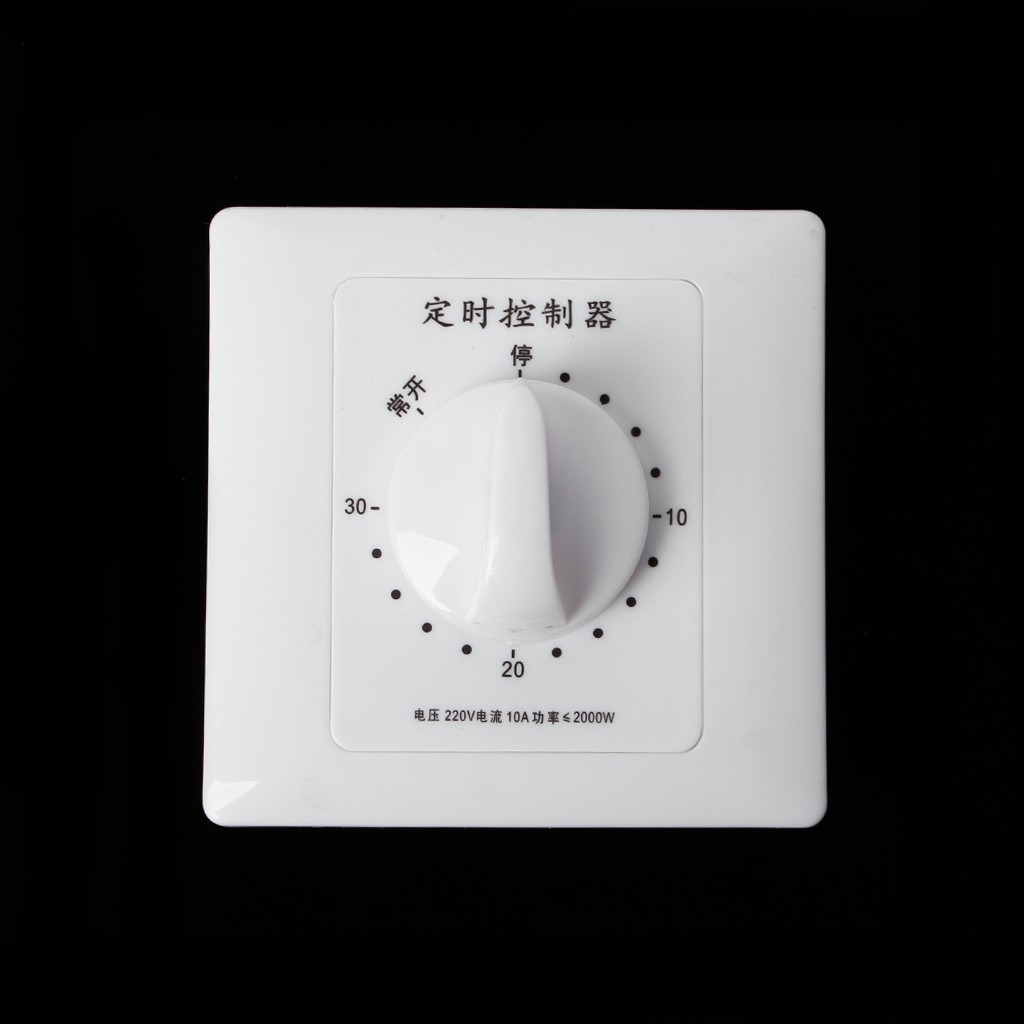 Set công tắc hẹn giờ 30/60/120 phút AC 220V chuyên dụng + 2 ốc vít đính kèm