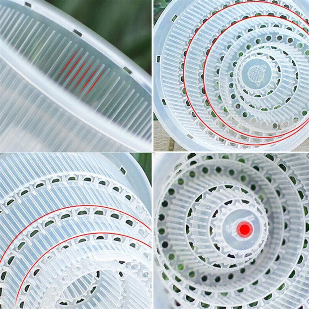 Chậu Hoa Bằng Nhựa Thiết Kế Đục Lỗ Tiện Dụng