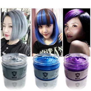 5 màu - Thuốc nhuộm tóc tạm thời Ailete Ash - bôi và sấy là xong