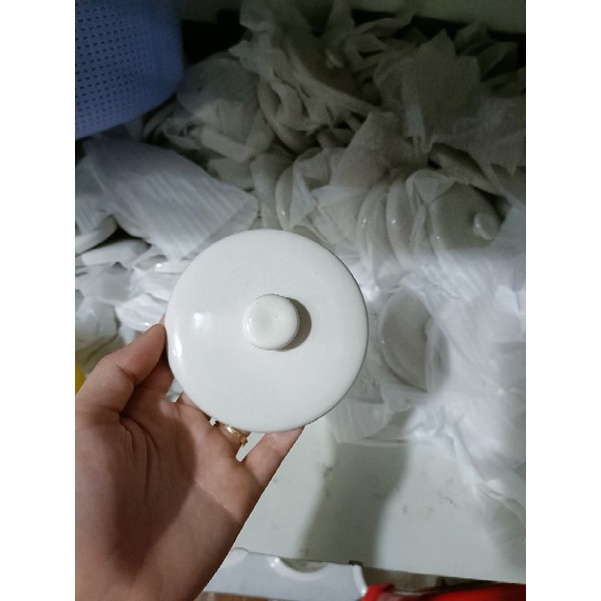 Nắp sứ 0,5l nồi nấu cháo chậm bear ( Hàng chuẩn)