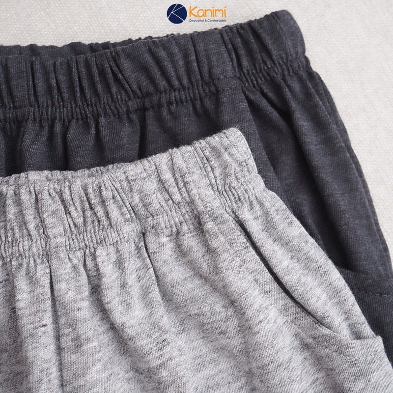 Quần short XK thun cotton cho bé trai 1-7T