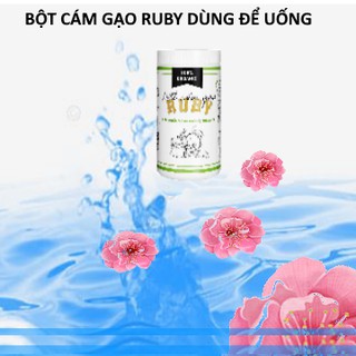 Bột cám gạo Ruby chính hãng Date mới