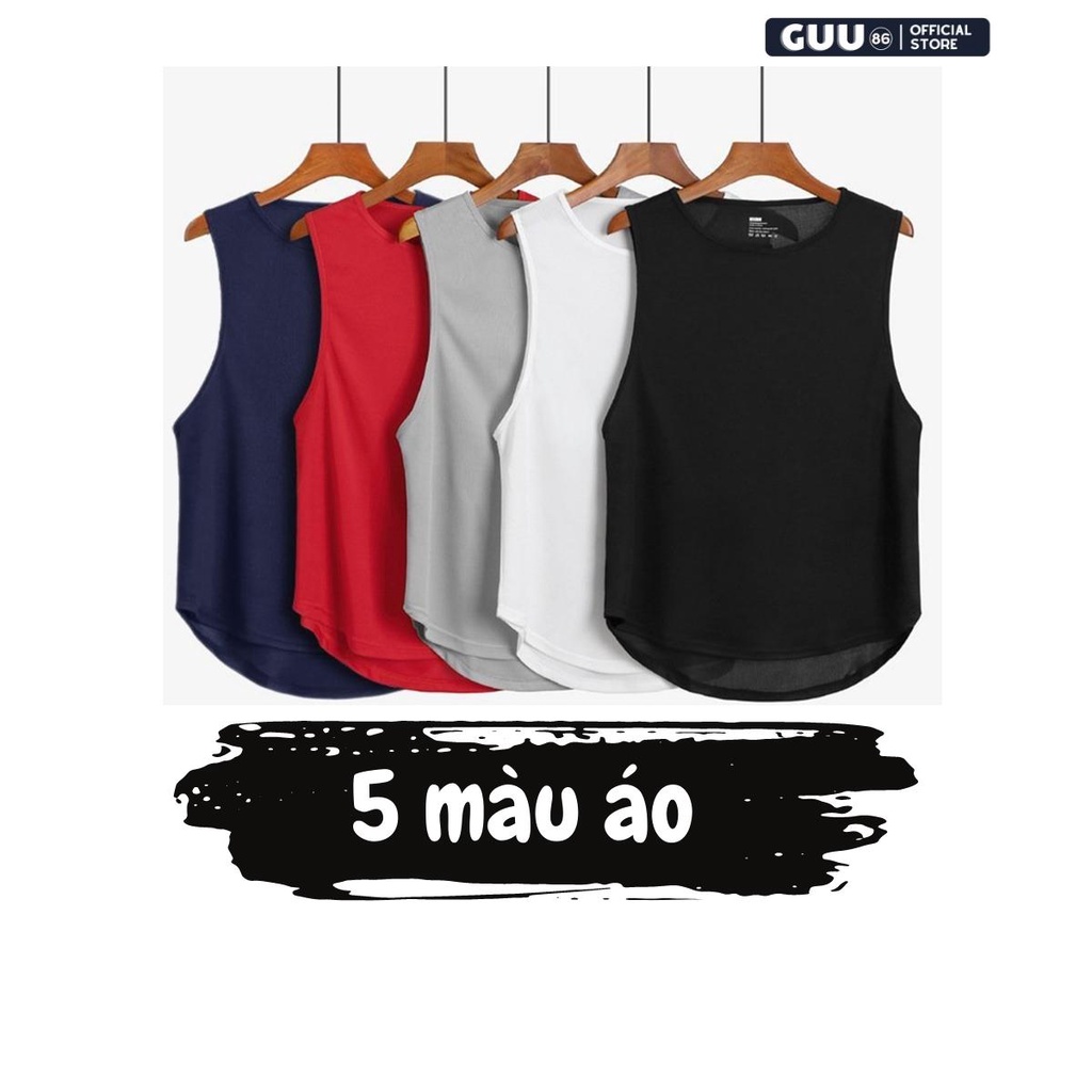 Áo sát nách nam ba lỗ thể thao Tanktop nam GUU SHOP