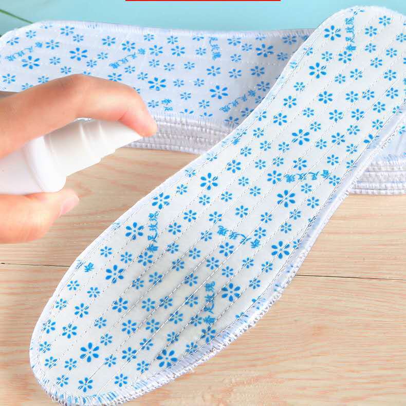 Miếng lót giày hút mùi, thoáng khí hương hoa Mộc tự nhiên tiện dụng cho nam và nữ