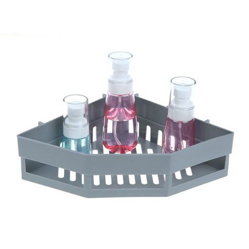 Kệ Nhà Tắm Góc Tường Tam Giác Kệ Nhà Bếp Đựng Gia Vị Dán Tường  K236