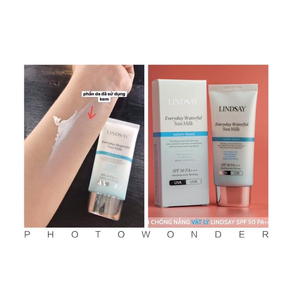 Kem chống nắng vật lý lindsay spf50 | BigBuy360 - bigbuy360.vn