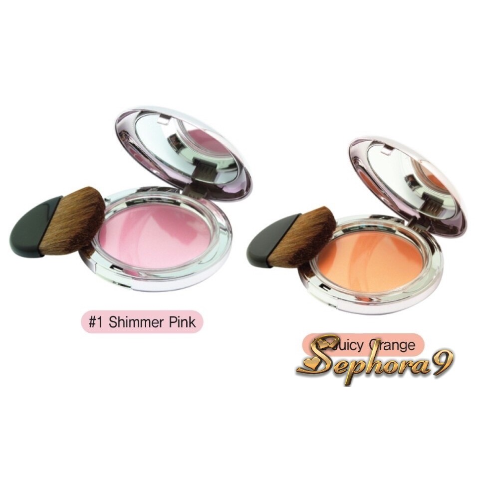 Phấn má Hàn Quốc Cellio Shining Blusher kèm chổi má siêu đẹp | BigBuy360 - bigbuy360.vn