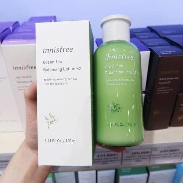 Sữa Dưỡng Da Trà Xanh Innisfree Green Tea Balancing Lotion Ex 160ml