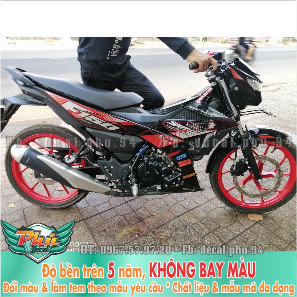 Tem rời Satrai đỏ đen (X) -1