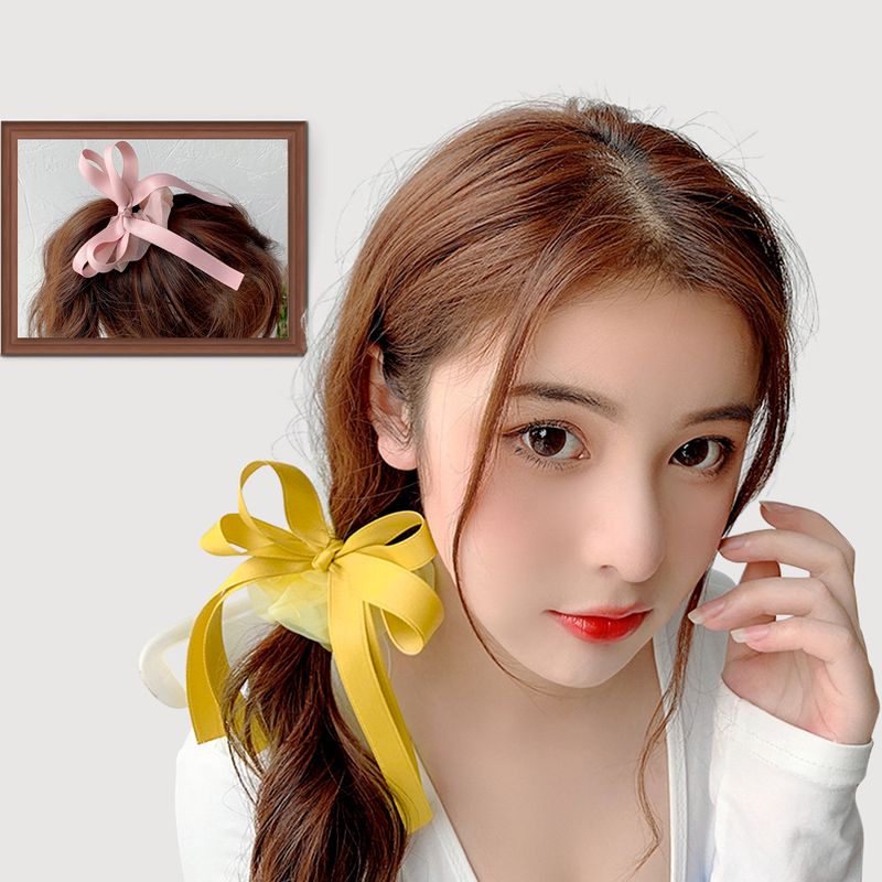 scrunchies thắt nơ xinh xắn