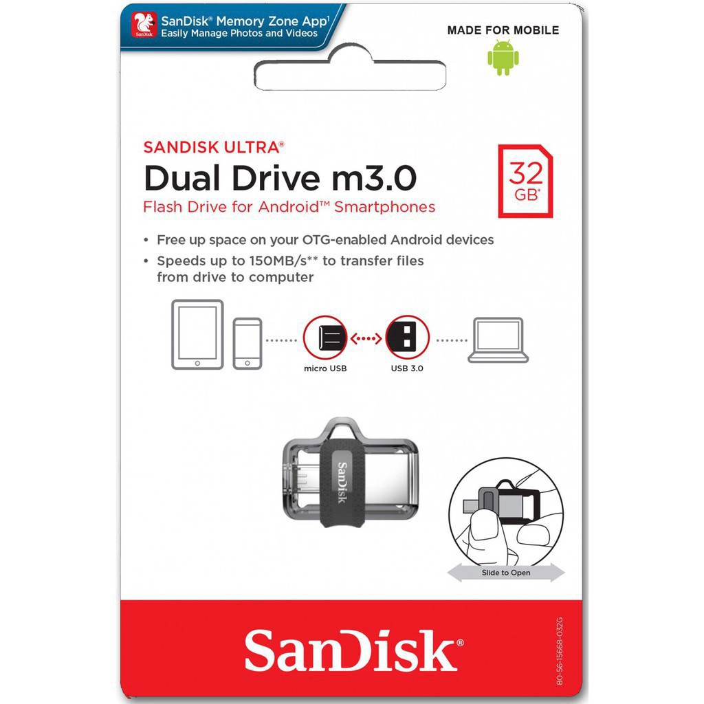 Usb 3.0 Hiệu SanDisk SanDisk M3.0 Dung Lượng 32GB 64GB 128GB