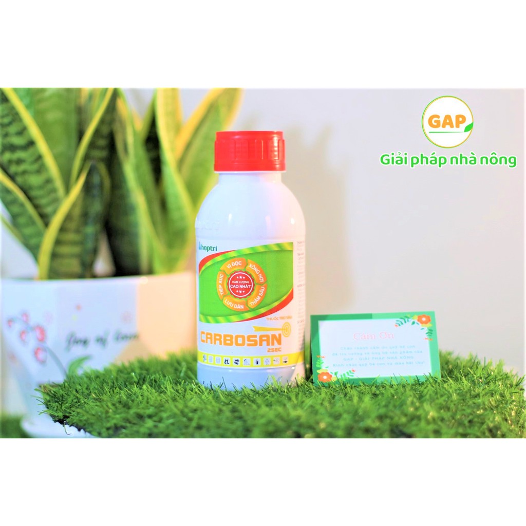 Hợp Trí CARBOSAN 25EC trừ rầy trên lúa
