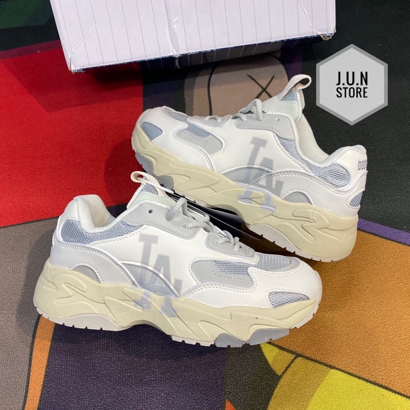 GIÀY M.L.B BIGBALL LA LITE WHITE CREAM KEM LAI AU